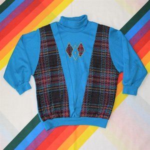 80s Batwing Turtleneck by Graff Californiawear